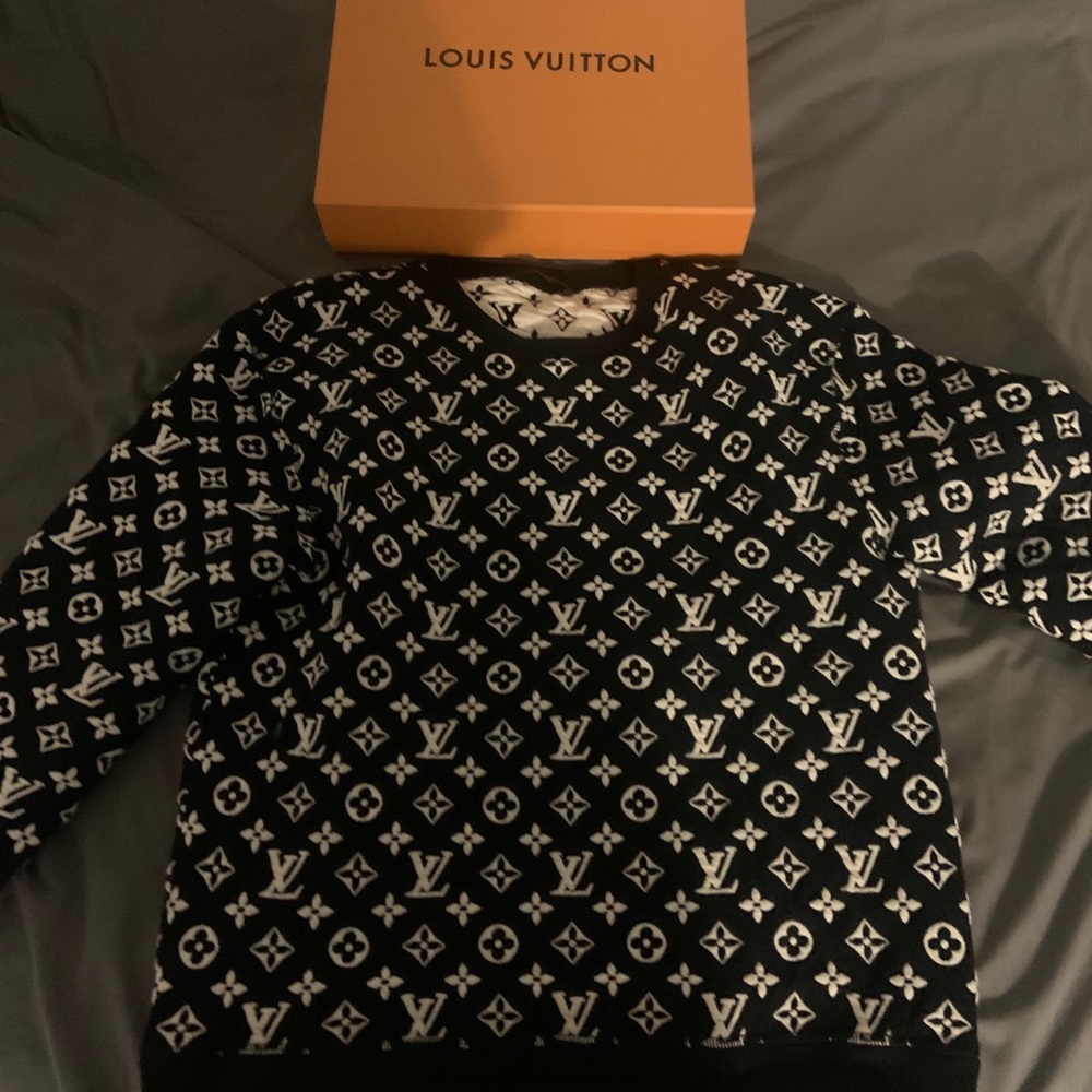 Louis Vuitton Jacquard Monogram Sweater